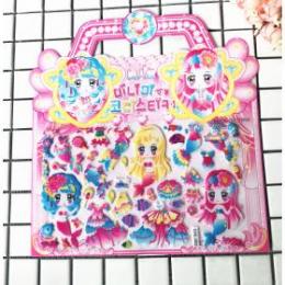 一元手提卡通泡泡貼  換衣貼  一元兩元地攤貨源批發